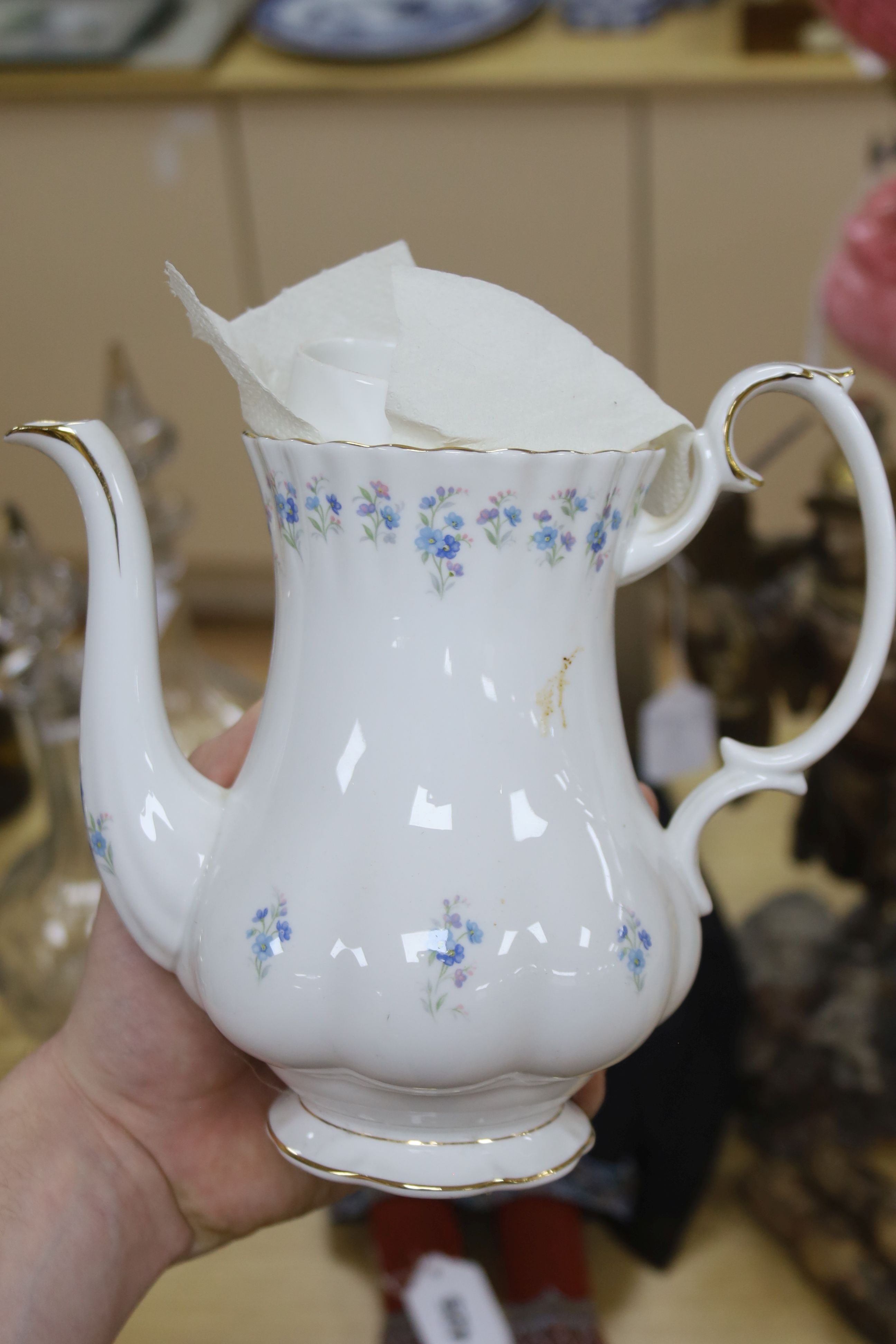 A Royal Albert Memory Lane tea service for eight